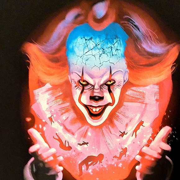 Pennywise H&M/WB IT Chapter Two Short Sleeved Graphic T-shirt EUC Size S - Picture 3 of 6